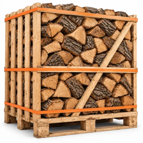 Brennholz Eiche 25 cm, kammergetrocknet – 1 RM