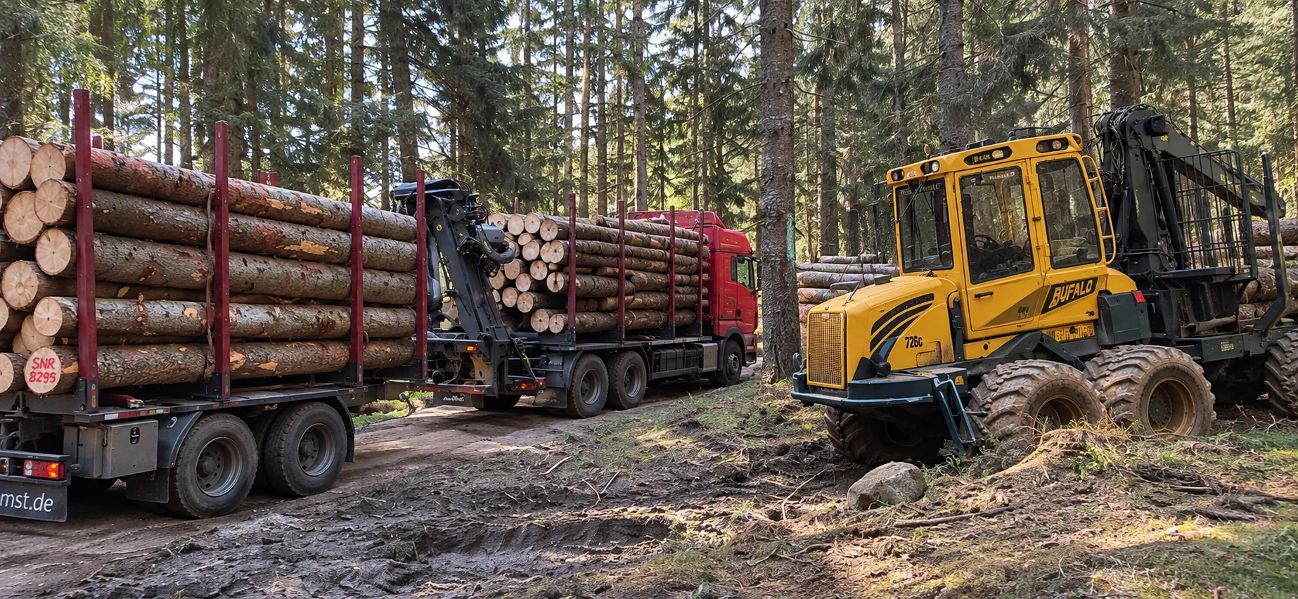 Holzbeschaffung und Forstwirtschaft bei FAUGERON-GATHIER