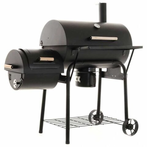 CB 650-2 Royal Food – Kohlegrill mit Grillrost aus Edelstahl und Räucherkammer – Kochfläche 64,5x37x5 cm