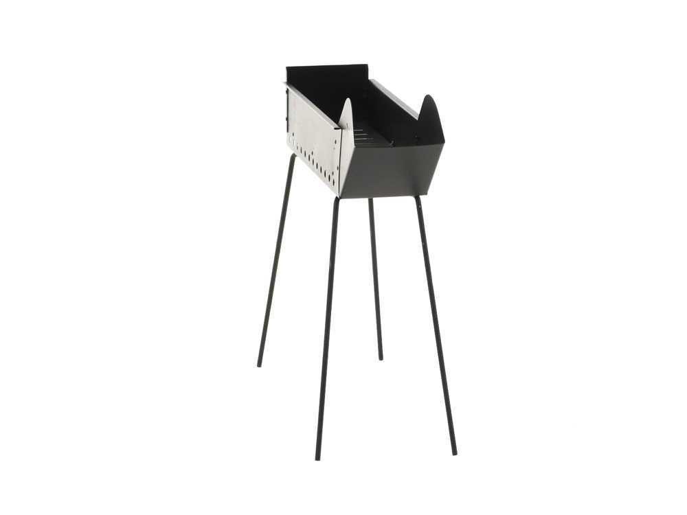 Mille BBQ-40 Go – Holzkohle-Bratrost für Lammspieße – 40x14cm – Bild 2