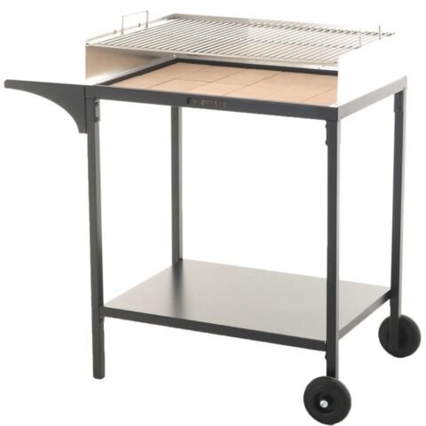 Famur BK7 Prime – Holzkohlegrill – Edelstahlgitter 70x47 cm