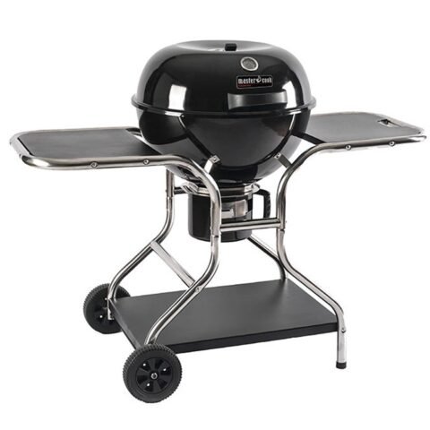 MasterCook Sally – Holzkohlegrill mit Wagen – Durchmesser des Grillrosts 57 cm