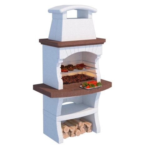 Linea VZ Maiorca – Grillkamin für Holz/Holzkohle