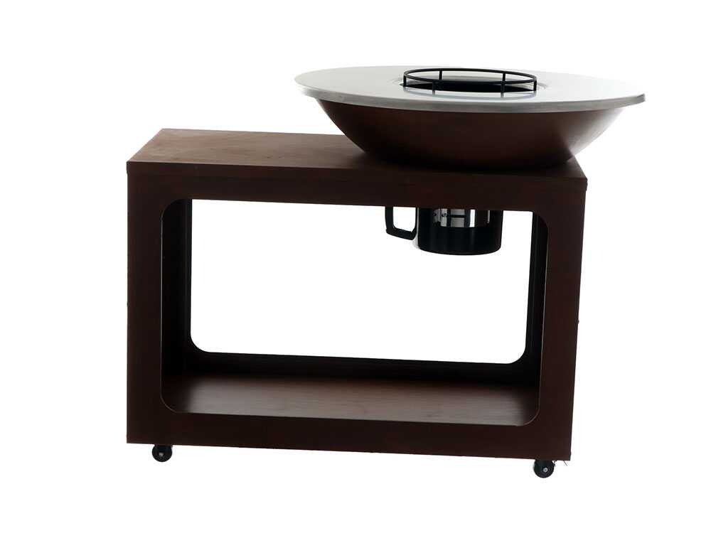 RoyalFood COR-4250 – Holzgrill aus Corten-Stahl – Bild 2