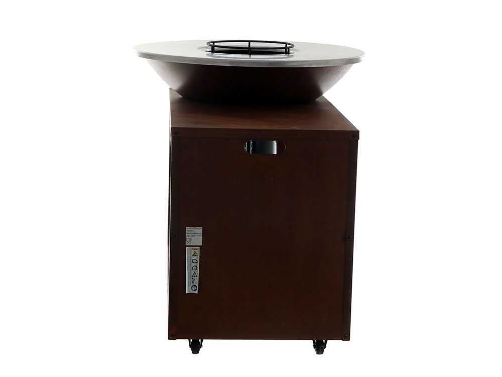 RoyalFood COR-4250 – Holzgrill aus Corten-Stahl – Bild 3