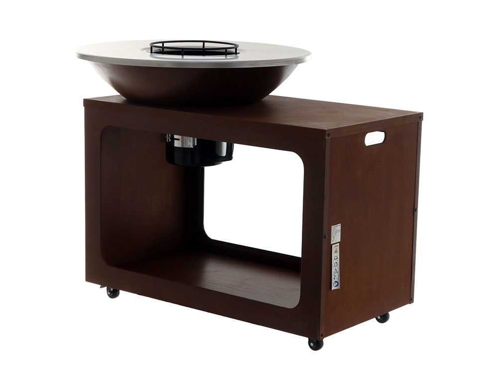 RoyalFood COR-4250 – Holzgrill aus Corten-Stahl – Bild 5