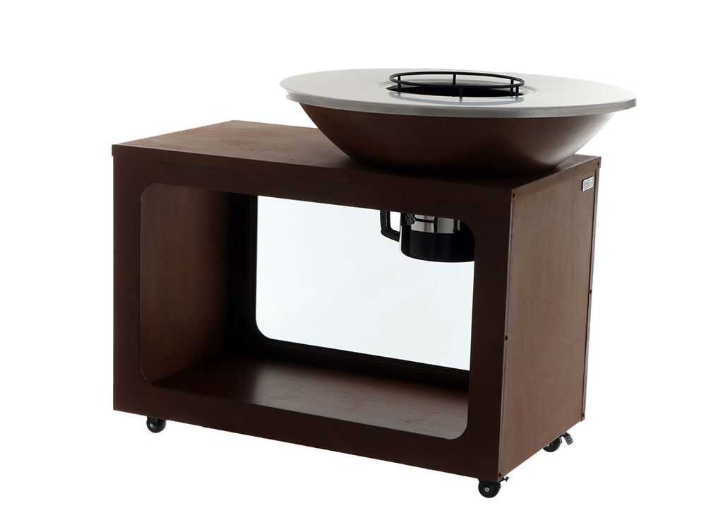 RoyalFood COR-4250 – Holzgrill aus Corten-Stahl – Bild 6