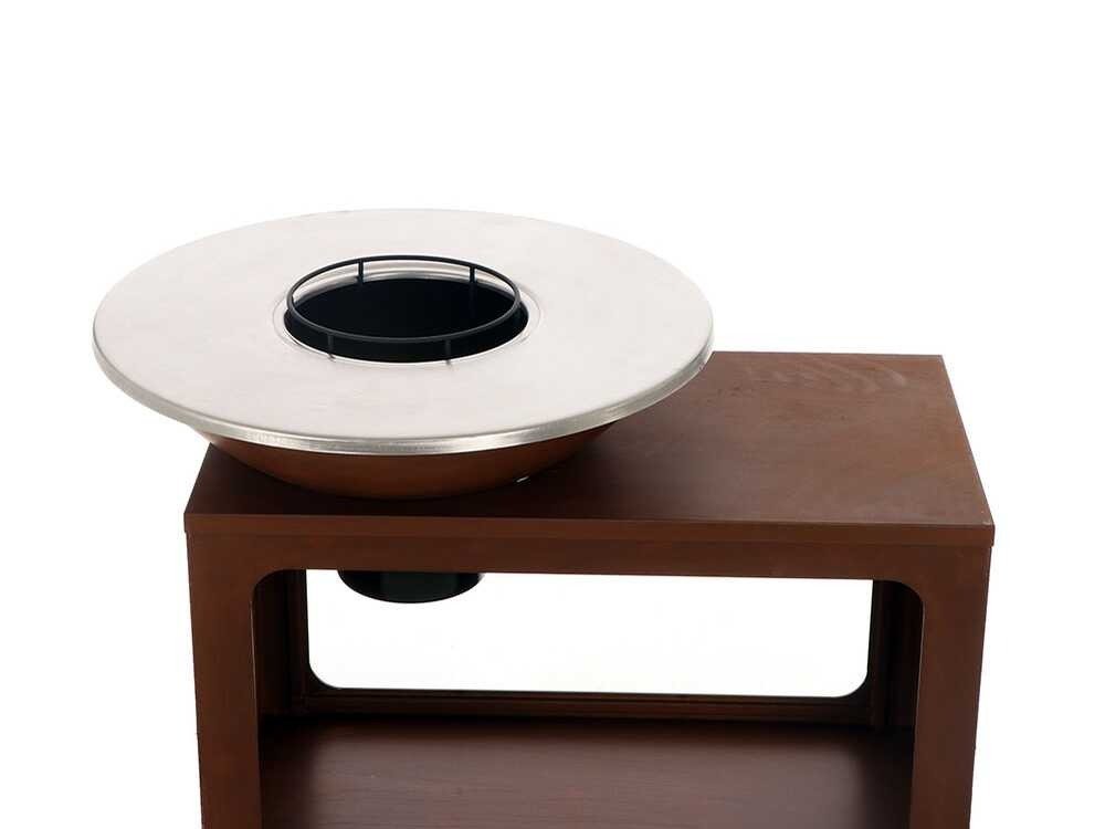 RoyalFood COR-4250 – Holzgrill aus Corten-Stahl – Bild 8