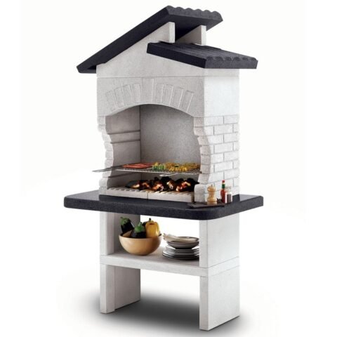 Palazzetti Procida 2 – Grillkamin für Holzkohle und Holz