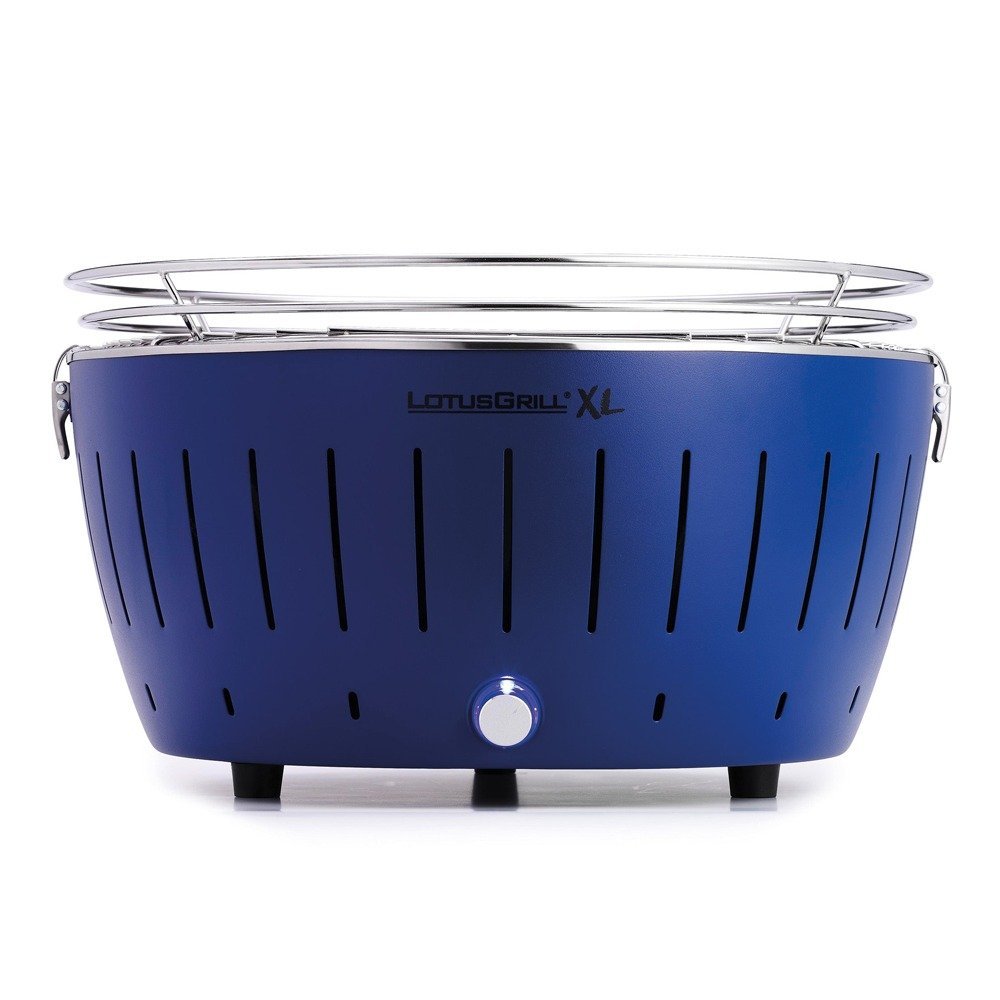 LotusGrill LG G435 U BL – Holzkohlegrill XL – Blau