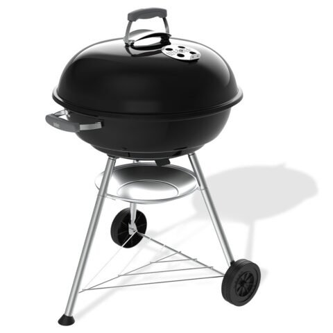 Weber Compact Kettle 57 – Holzkohlegrill – Grillrost 57 cm