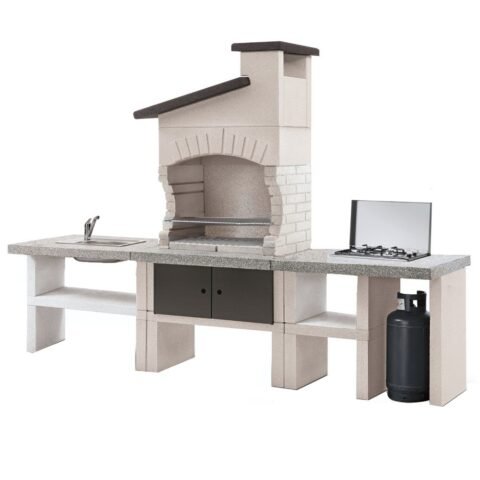 Palazzetti Guanaco 2 – Gemauerte Outdoor-Küche