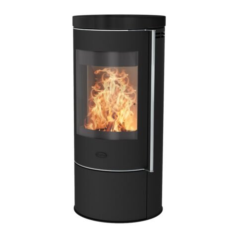Fireplace Rondale Kaminofen Keramik Schwarz 5 kW