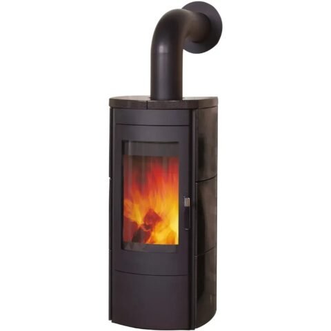 Hark Dauerbrand-Kaminofen Tiamo EX Meteorschwarz Keramik 6 kW